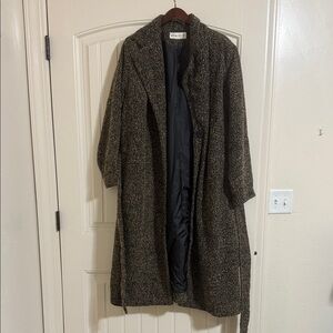 MaxMara Women's Textured Brown Trench Coat